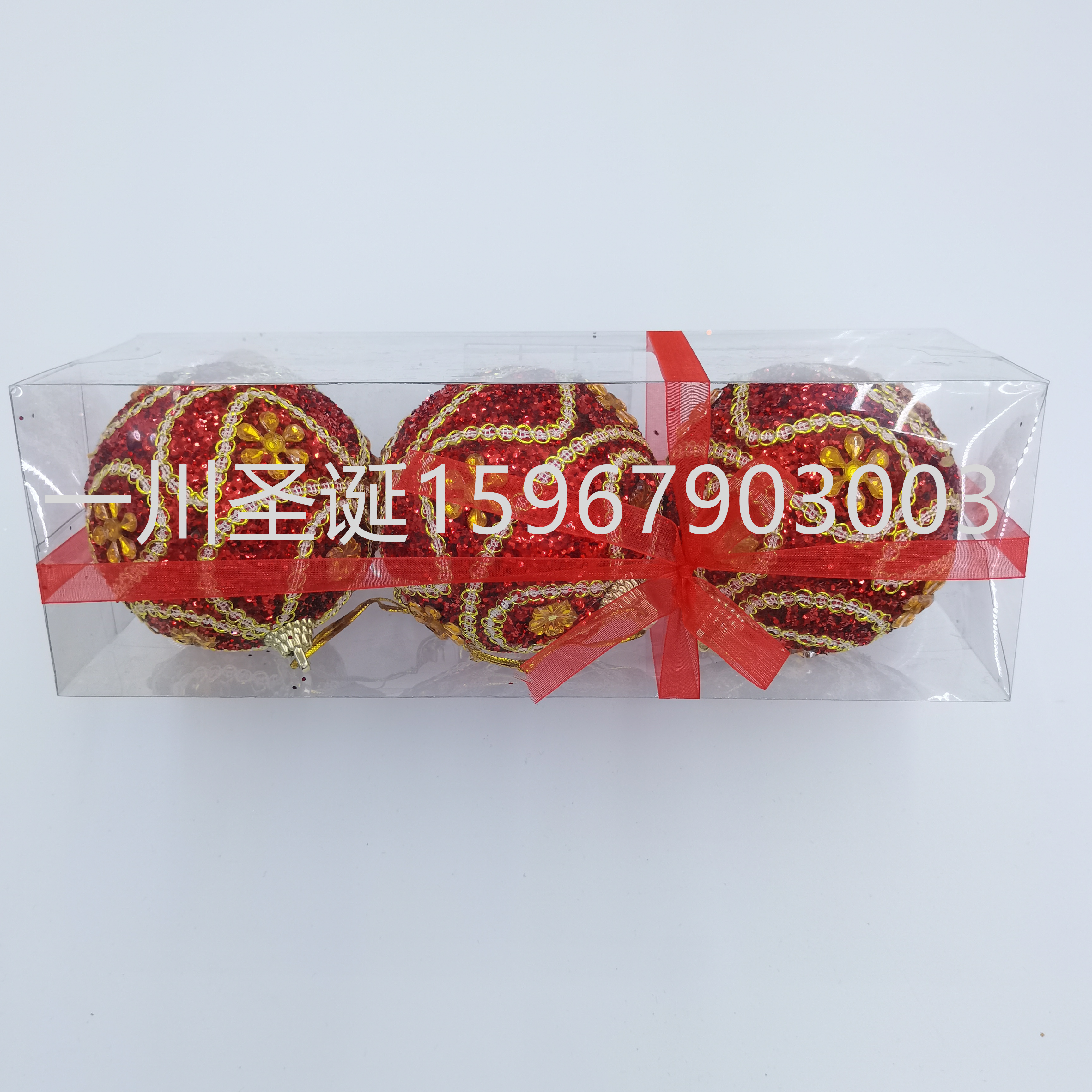 Christmas Ball Christmas Gold Powder Ball Christmas Product Christmas Decorations Painted Christmas Ball