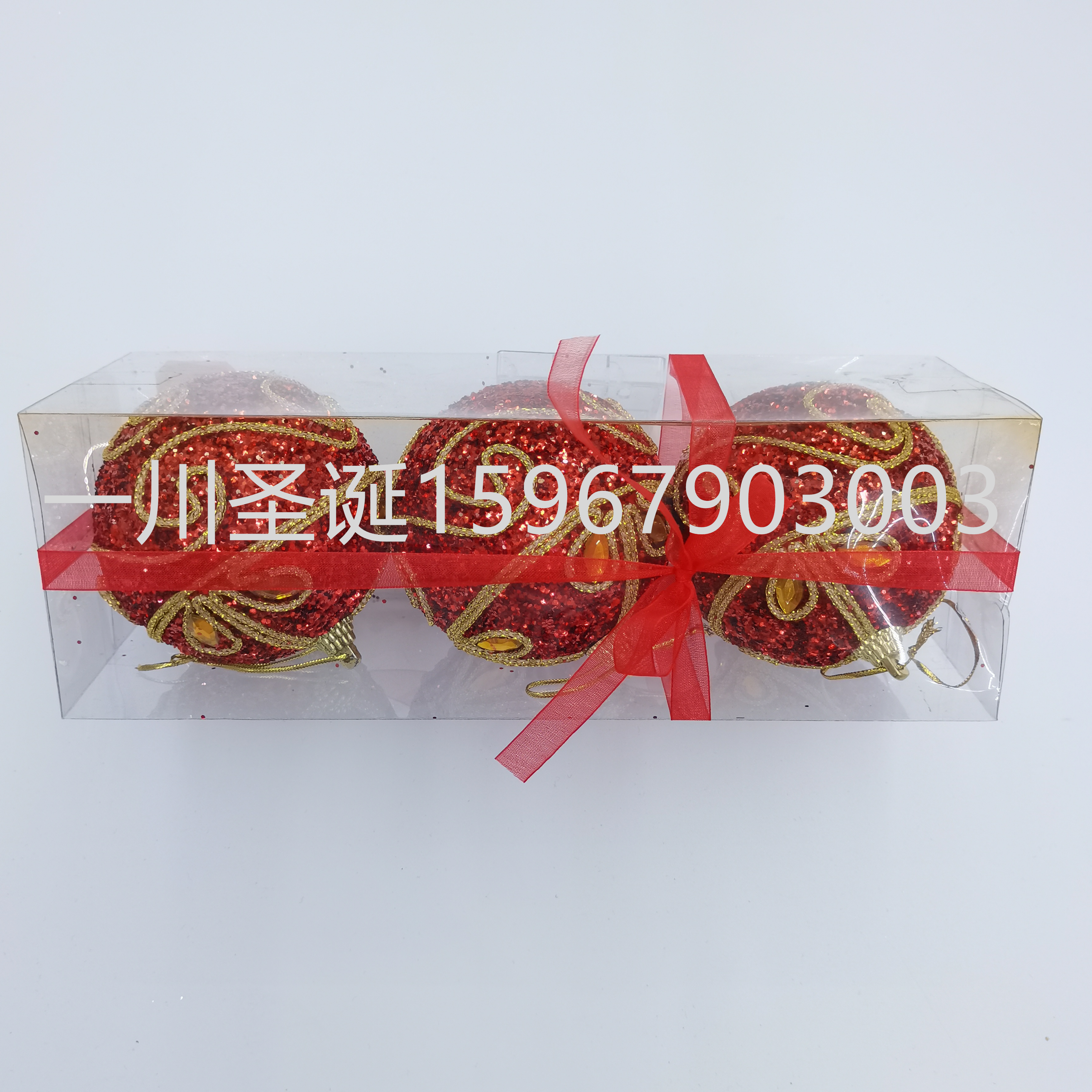Christmas Ball Christmas Gold Powder Ball Christmas Product Christmas Decorations Painted Christmas Ball