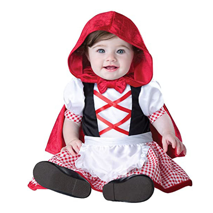Meng Beibei Christmas Halloween Babies' Dress One-Piece Suit Animal Model Clothing Performance Clothing