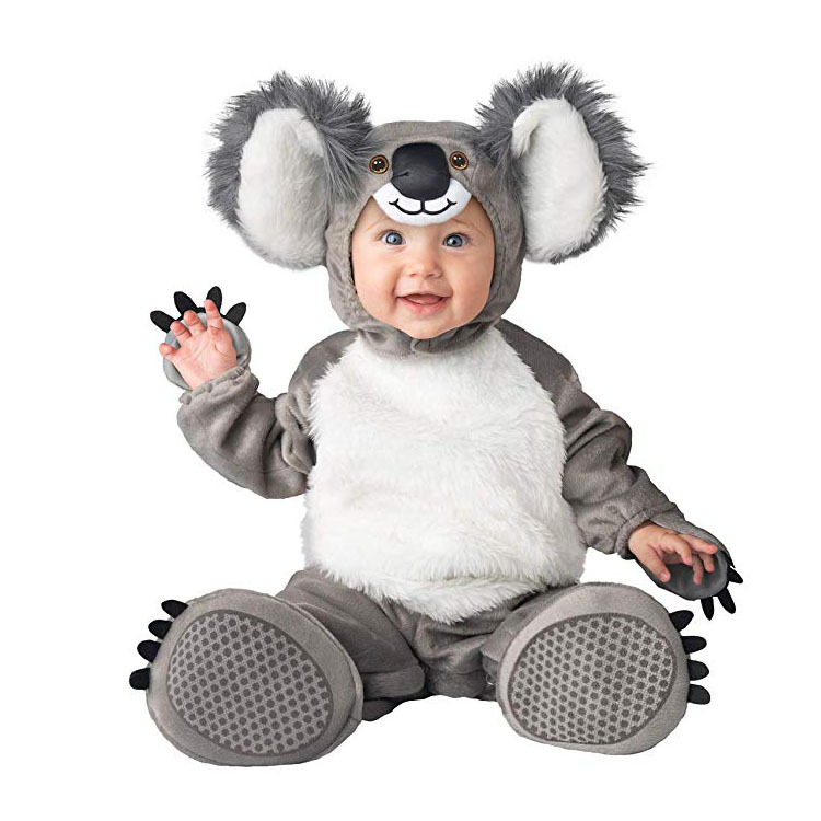 Meng Beibei Christmas Halloween Babies' Dress One-Piece Suit Animal Model Clothing Performance Clothing