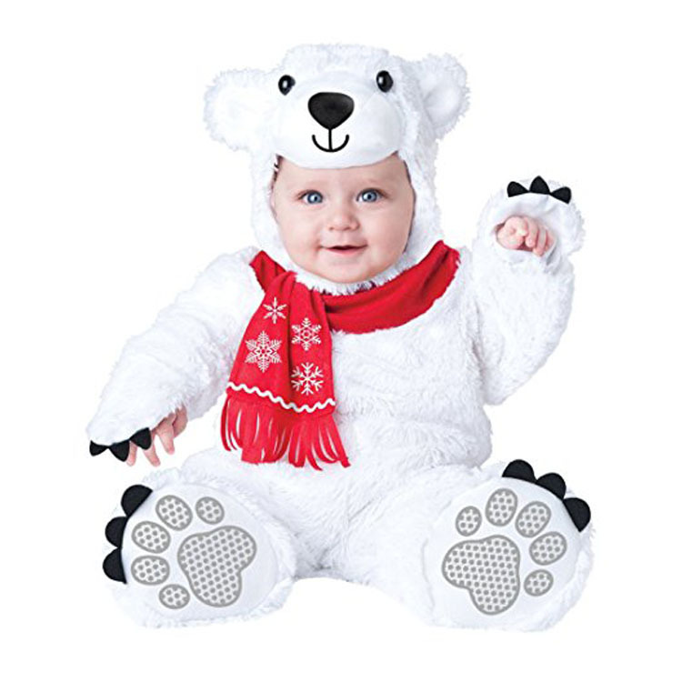 Meng Beibei Christmas Halloween Babies' Dress One-Piece Suit Animal Model Clothing Performance Clothing