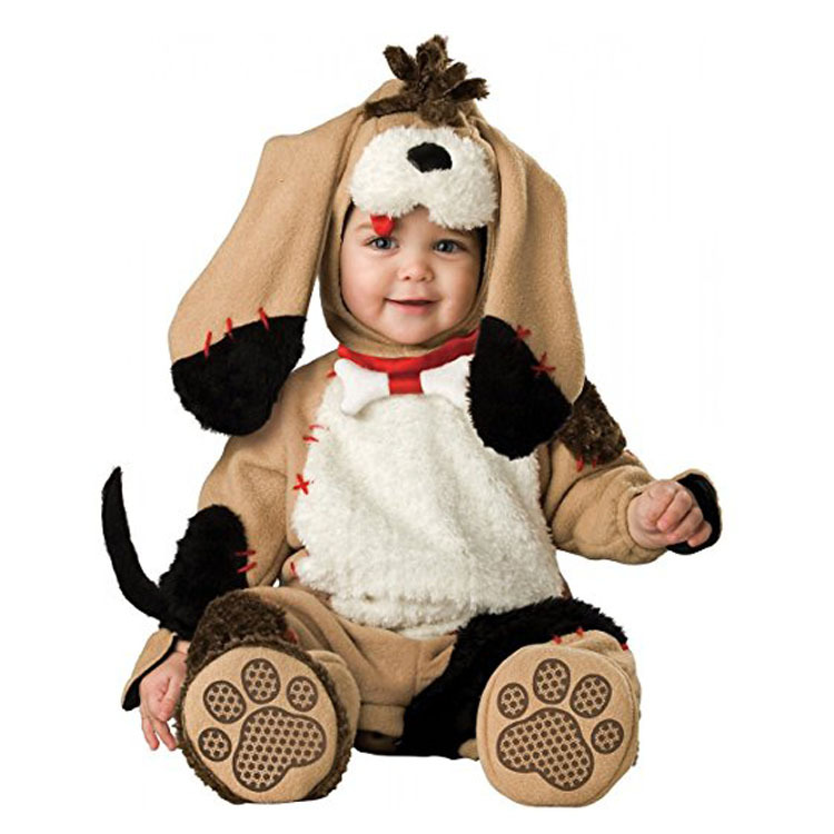 Meng Beibei Christmas Halloween Babies' Dress One-Piece Suit Animal Model Clothing Performance Clothing