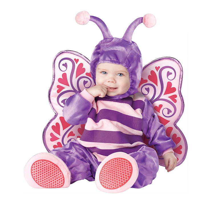 Meng Beibei Christmas Halloween Babies' Dress One-Piece Suit Animal Model Clothing Performance Clothing