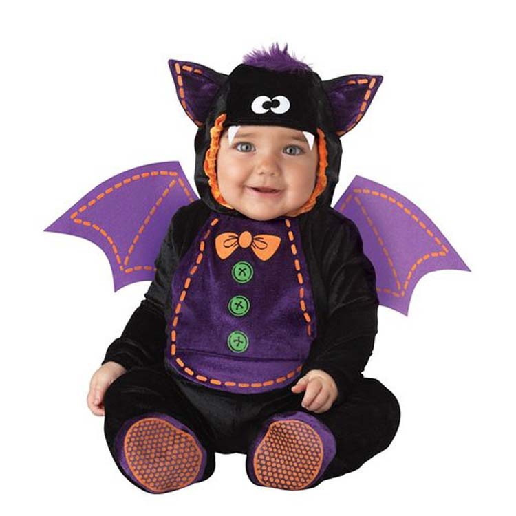 Meng Beibei Christmas Halloween Babies' Dress One-Piece Suit Animal Model Clothing Performance Clothing
