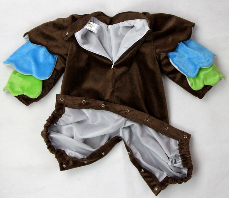 Meng Beibei Christmas Halloween Babies' Dress One-Piece Suit Animal Model Clothing Performance Clothing