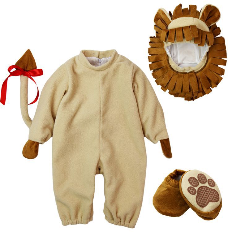 Meng Beibei Christmas Halloween Babies' Dress One-Piece Suit Animal Model Clothing Performance Clothing