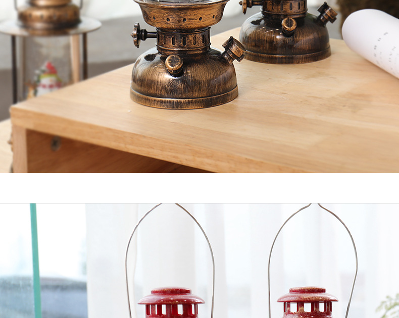 Tiktok Storm Lantern Wedding Light Vintage Steam Light Festive Dress European-Style Decorations Decoration Christmas Crystal Box Wish Storm Lantern Crystal
