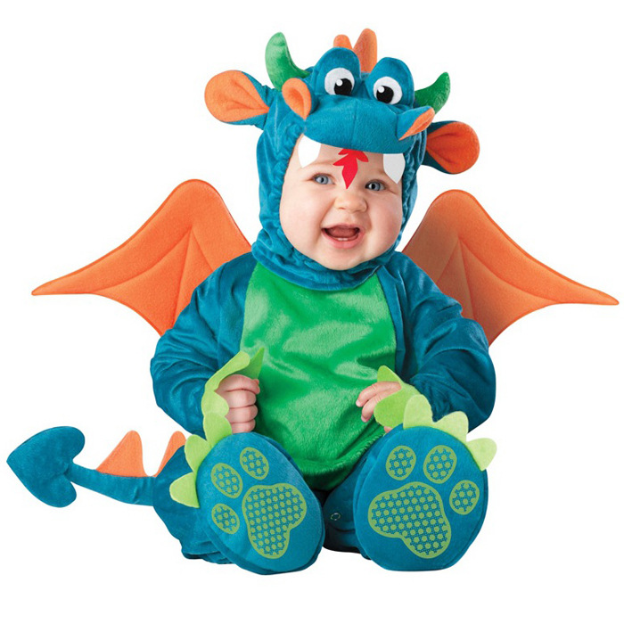 Meng Beibei Christmas Halloween Babies&#039; Dress One-Piece Suit Animal Model Clothing Performance Clothing