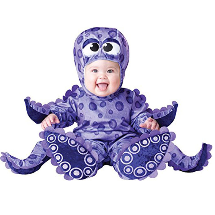 Meng Beibei Christmas Halloween Babies' Dress One-Piece Suit Animal Model Clothing Performance Clothing