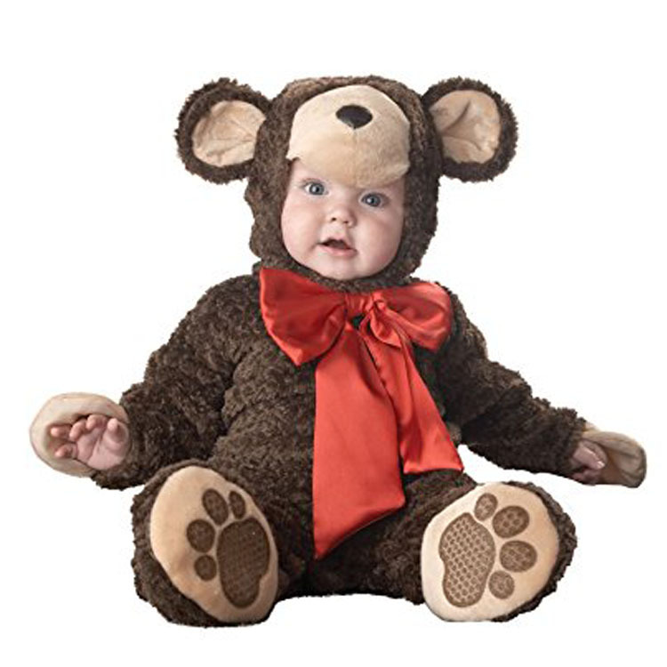 Meng Beibei Christmas Halloween Babies' Dress One-Piece Suit Animal Model Clothing Performance Clothing