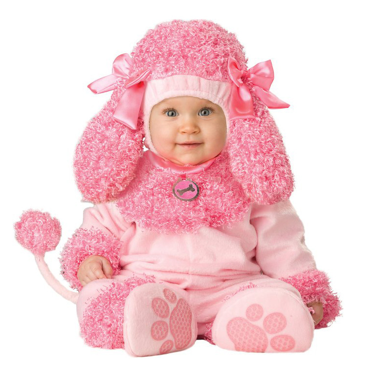 Meng Beibei Christmas Halloween Babies' Dress One-Piece Suit Animal Model Clothing Performance Clothing