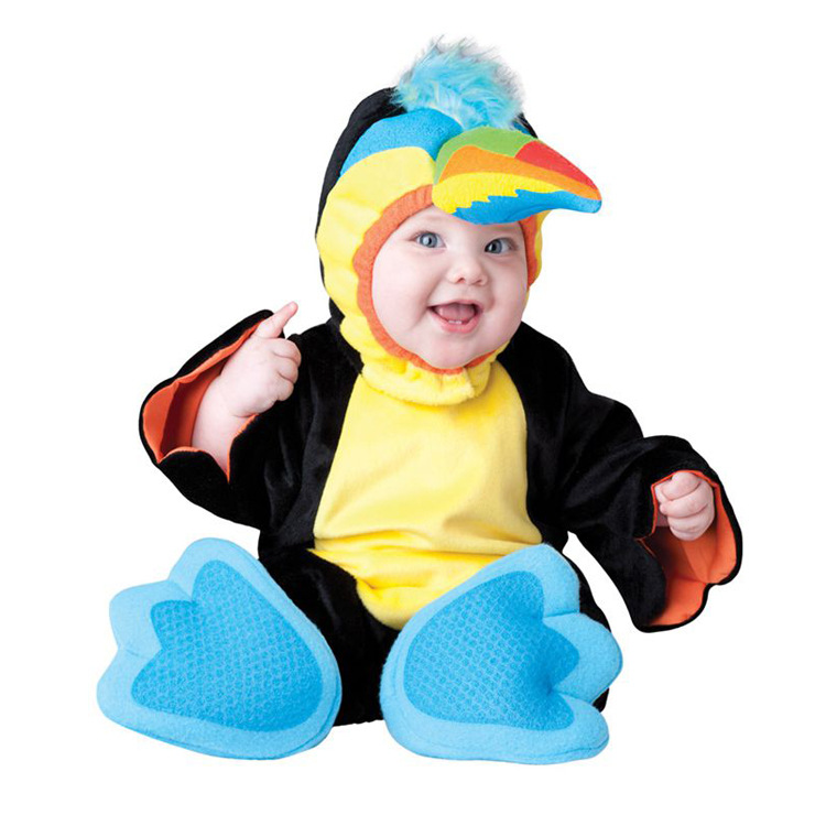 Meng Beibei Christmas Halloween Babies' Dress One-Piece Suit Animal Model Clothing Performance Clothing