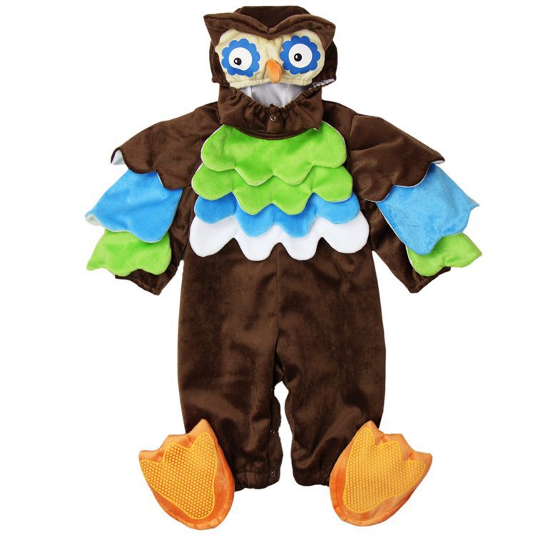 Meng Beibei Christmas Halloween Babies' Dress One-Piece Suit Animal Model Clothing Performance Clothing