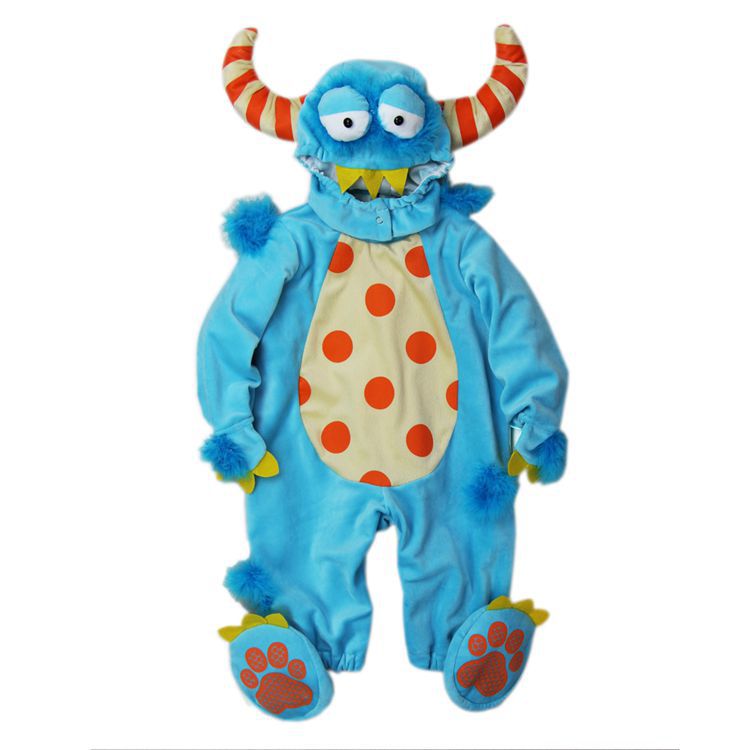Meng Beibei Christmas Halloween Babies' Dress One-Piece Suit Animal Model Clothing Performance Clothing