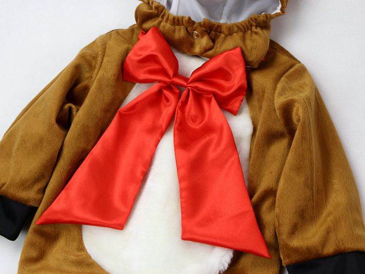 Meng Beibei Christmas Halloween Babies' Dress One-Piece Suit Animal Model Clothing Performance Clothing