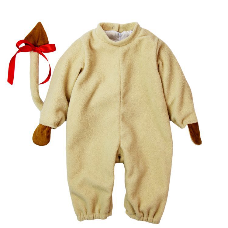 Meng Beibei Christmas Halloween Babies' Dress One-Piece Suit Animal Model Clothing Performance Clothing