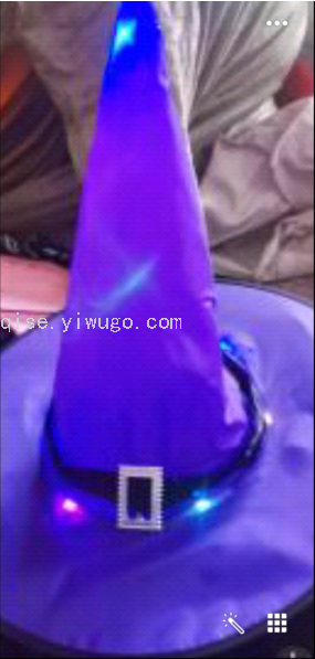 Witch Hat Wizard&#039;s Hat Holiday Hat Halloween Hat Pointed Hat Halloween Supplies