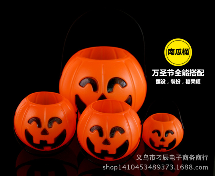 Halloween Supplies Bar Decoration Props Large, Medium and Small Portable Pumpkin Bucket Pumpkin Jar Pumpkin Lamp Bucket with Lid Halloween Supplies Bar Decoration Props Large, Medium and Small Portable Pumpkin Bucket Pumpkin Jar Pumpkin Lamp Bucket with Lid