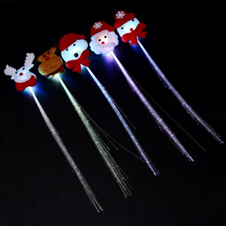 Adults and Children Dress up Christmas Luminous Head Buckle Luminous Headband Antlers Headband Christmas Hat Christmas Decorations