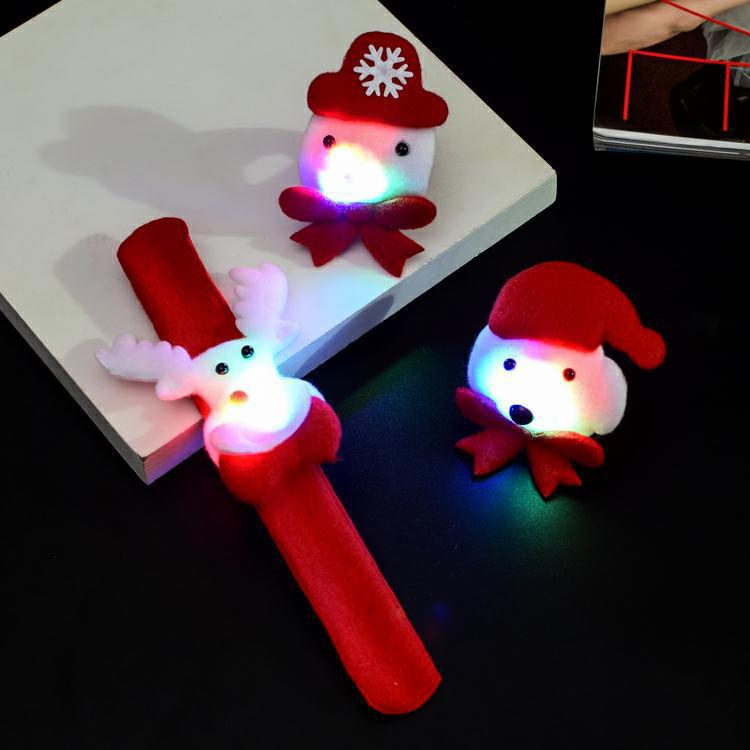 Adults and Children Dress up Christmas Luminous Head Buckle Luminous Headband Antlers Headband Christmas Hat Christmas Decorations