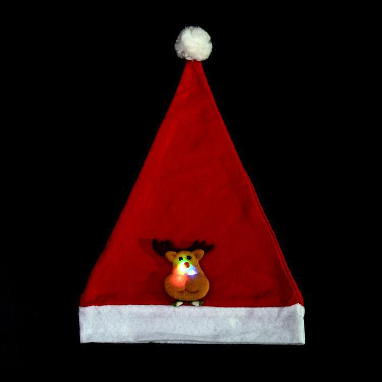 Adults and Children Dress up Christmas Luminous Head Buckle Luminous Headband Antlers Headband Christmas Hat Christmas Decorations