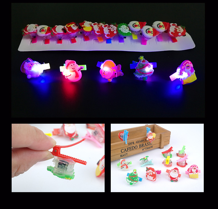 Christmas Luminous Headband Antlers Magic Magic Wand Children's Toys Wholesale Push Small Gifts Night Market Stall