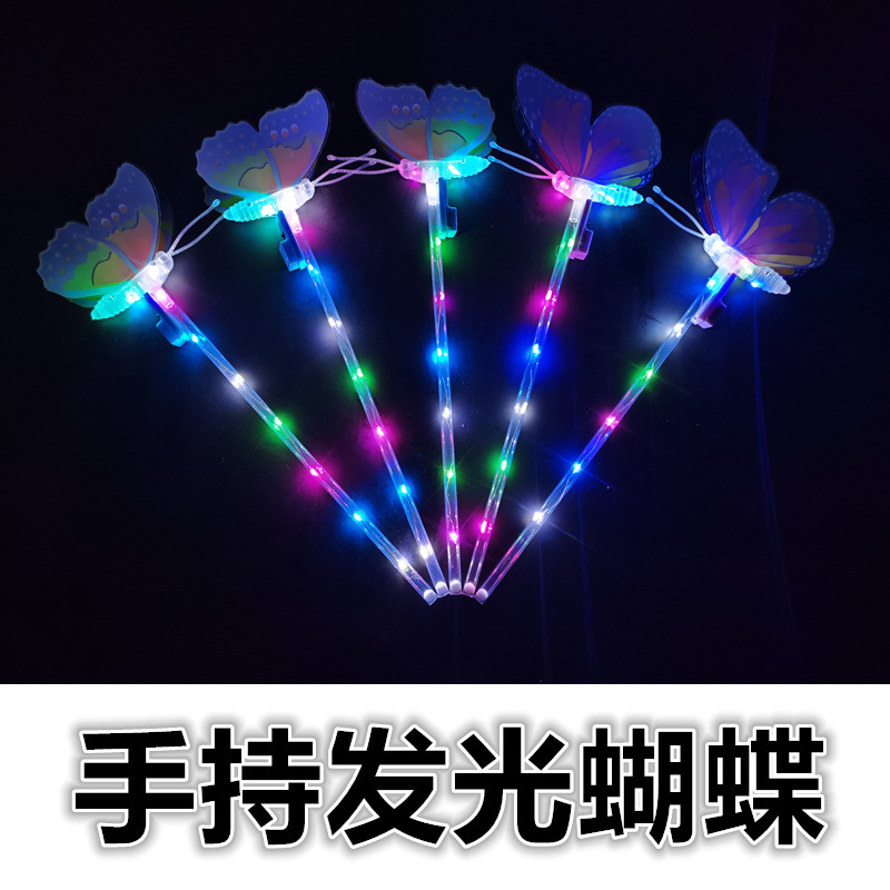 Christmas Luminous Headband Antlers Magic Magic Wand Children's Toys Wholesale Push Small Gifts Night Market Stall