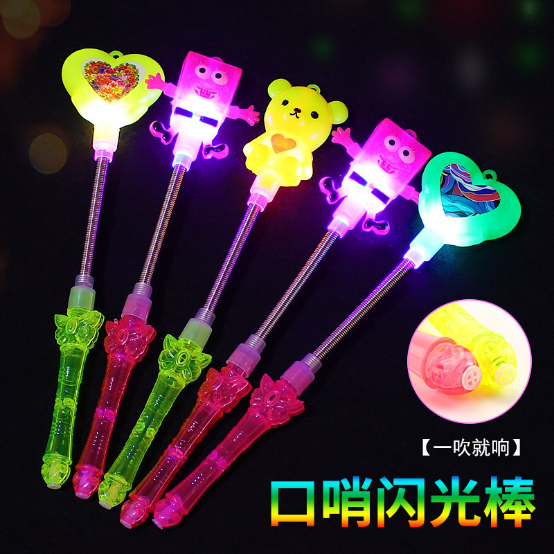 Christmas Luminous Headband Antlers Magic Magic Wand Children's Toys Wholesale Push Small Gifts Night Market Stall