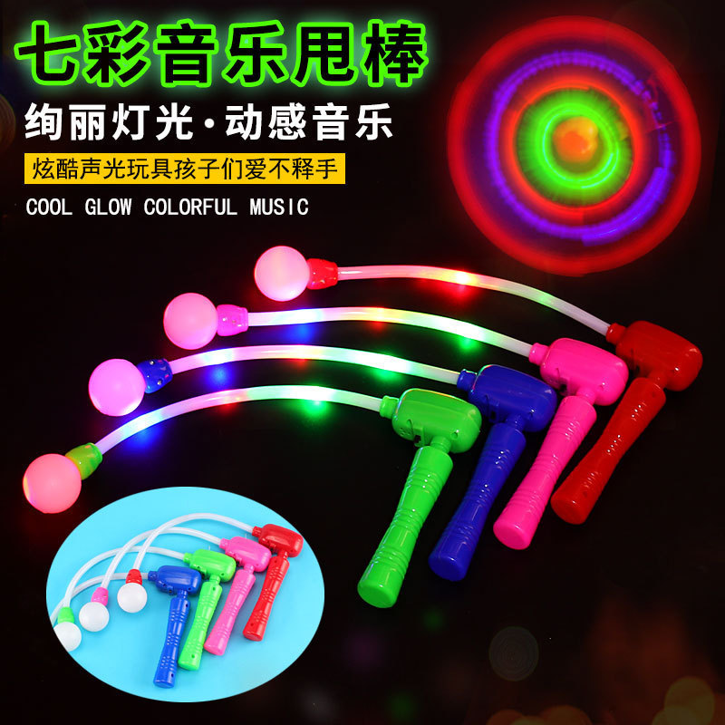 Christmas Luminous Headband Antlers Magic Magic Wand Children's Toys Wholesale Push Small Gifts Night Market Stall