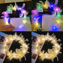 Luminous Antlers Flash Christmas Headwear Dragon Horn Led Luminous Toy Night Market Stall Hot Sale Horn Headband