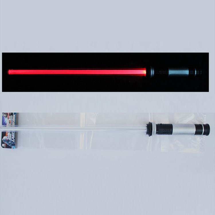 Foreign Trade Star Wars Laser Sword Telescopic Luminous Sword Seven-Color Electronic Glow Stick Two-in-One Merger Cross-Border