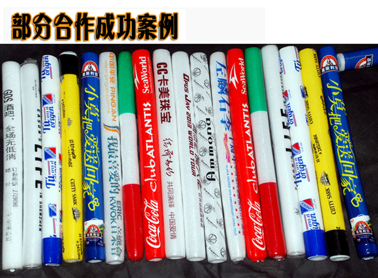 Factory Wholesale Colorful Sponge Glow Stick Foam Rod Concert Custom Large Light Stick Glow Stick Logo Factory Wholesale Colorful Sponge Glow Stick Foam Rod Concert Custom Large Light Stick Glow Stick Logo