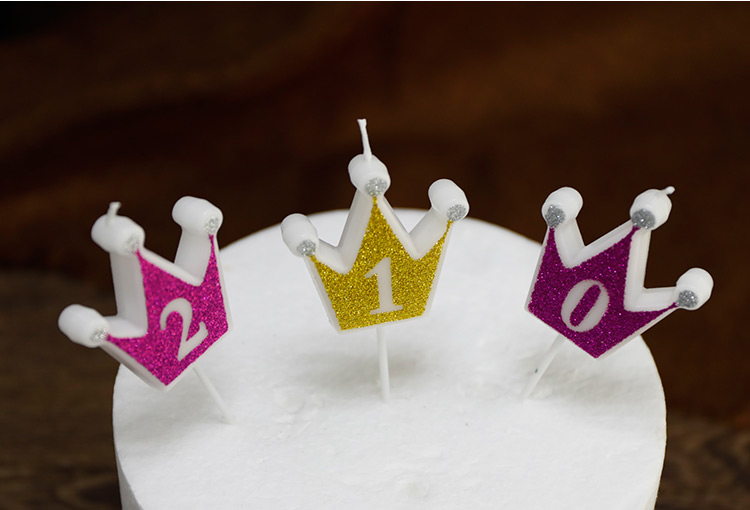 Birthday confession Crown Glitter Digital little warm proposal Creative romantic on cake Supplies