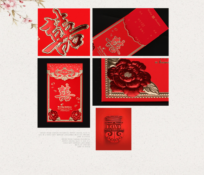 2015 creative personality wedding invitation new wedding invitations, wedding supplies manufacturers selling