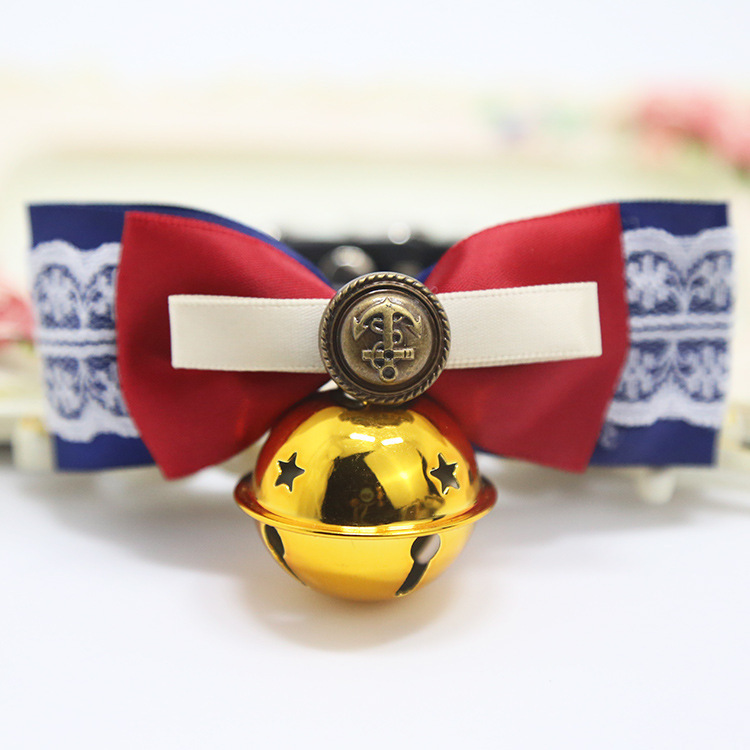 Weiwang Pet Dog Tie Bow Tie Teddy Bow Cat Bell Collar Ornament Handsome Gentleman Bichon Weiwang Pet Dog Tie Bow Tie Teddy Bow Cat Bell Collar Ornament Handsome Gentleman Bichon