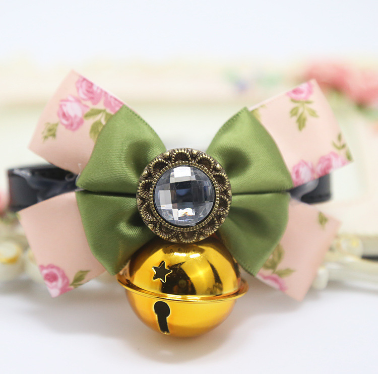 Weiwang Pet Dog Tie Bow Tie Teddy Bow Cat Bell Collar Ornament Handsome Gentleman Bichon Weiwang Pet Dog Tie Bow Tie Teddy Bow Cat Bell Collar Ornament Handsome Gentleman Bichon