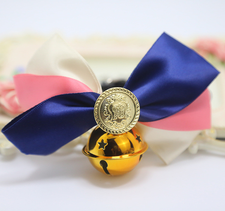 Weiwang Pet Dog Tie Bow Tie Teddy Bow Cat Bell Collar Ornament Handsome Gentleman Bichon Weiwang Pet Dog Tie Bow Tie Teddy Bow Cat Bell Collar Ornament Handsome Gentleman Bichon