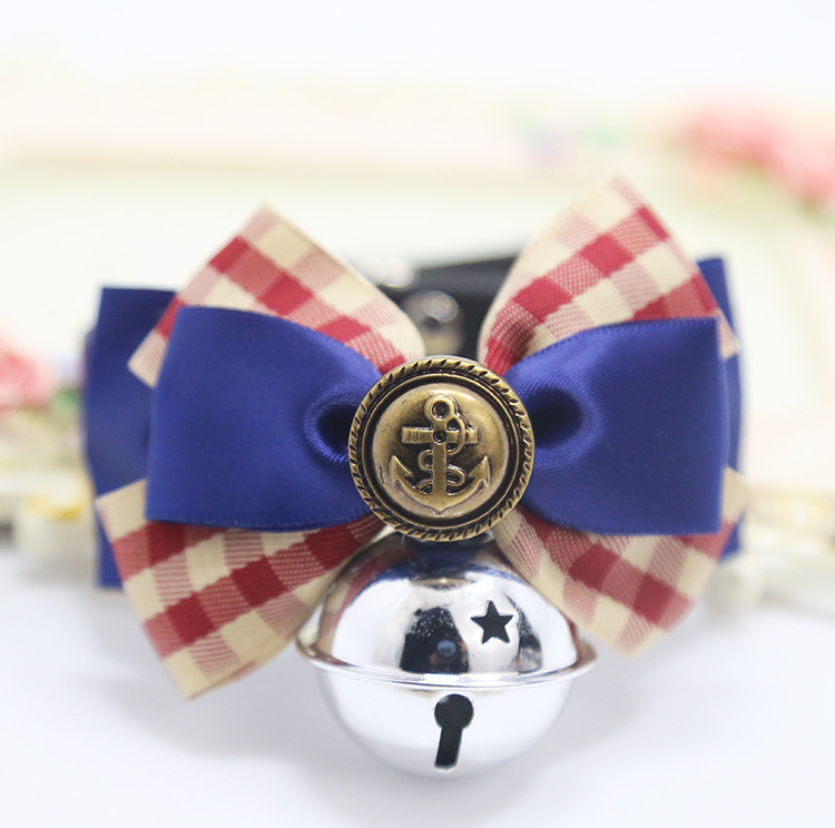 Weiwang Pet Dog Tie Bow Tie Teddy Bow Cat Bell Collar Ornament Handsome Gentleman Bichon Weiwang Pet Dog Tie Bow Tie Teddy Bow Cat Bell Collar Ornament Handsome Gentleman Bichon