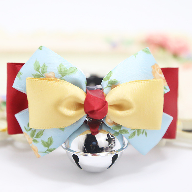 Weiwang Pet Dog Tie Bow Tie Teddy Bow Cat Bell Collar Ornament Handsome Gentleman Bichon Weiwang Pet Dog Tie Bow Tie Teddy Bow Cat Bell Collar Ornament Handsome Gentleman Bichon