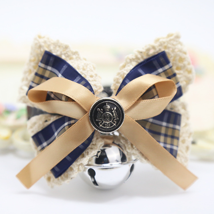 Weiwang Pet Dog Tie Bow Tie Teddy Bow Cat Bell Collar Ornament Handsome Gentleman Bichon Weiwang Pet Dog Tie Bow Tie Teddy Bow Cat Bell Collar Ornament Handsome Gentleman Bichon