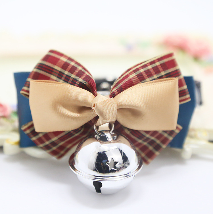 Weiwang Pet Dog Tie Bow Tie Teddy Bow Cat Bell Collar Ornament Handsome Gentleman Bichon Weiwang Pet Dog Tie Bow Tie Teddy Bow Cat Bell Collar Ornament Handsome Gentleman Bichon