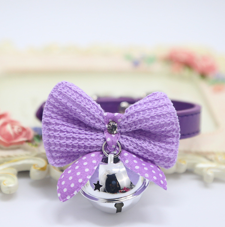 Weiwang Pet Dog Tie Bow Tie Teddy Bow Cat Bell Collar Ornament Handsome Gentleman Bichon Weiwang Pet Dog Tie Bow Tie Teddy Bow Cat Bell Collar Ornament Handsome Gentleman Bichon