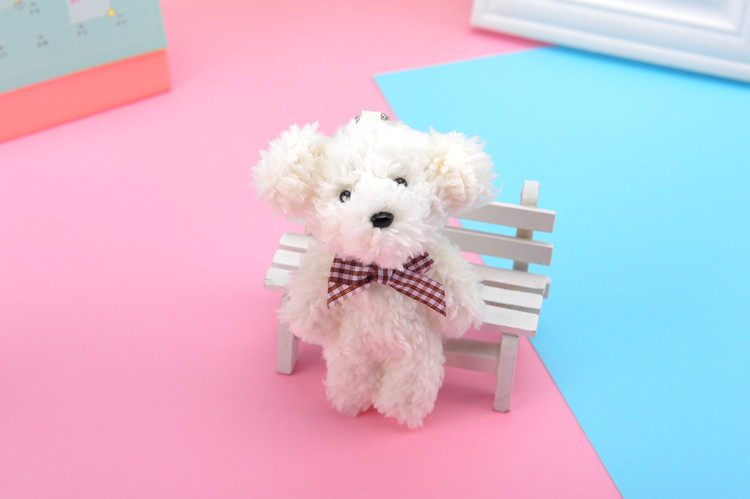 Cross-Border Pearl Velvet Bow Tie Dog Plush Toy Keychain Pendant Kindergarten Toy Small Gift Activity Gift Cross-Border Pearl Velvet Bow Tie Dog Plush Toy Keychain Pendant Kindergarten Toy Small Gift Activity Gift