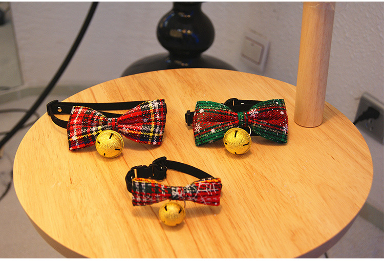 Pet Christmas Holiday Dress up Decoration Supplies Dog Scarf Cat Bib Bow Tie Bow Wholesale Pet Christmas Holiday Dress up Decoration Supplies Dog Scarf Cat Bib Bow Tie Bow Wholesale