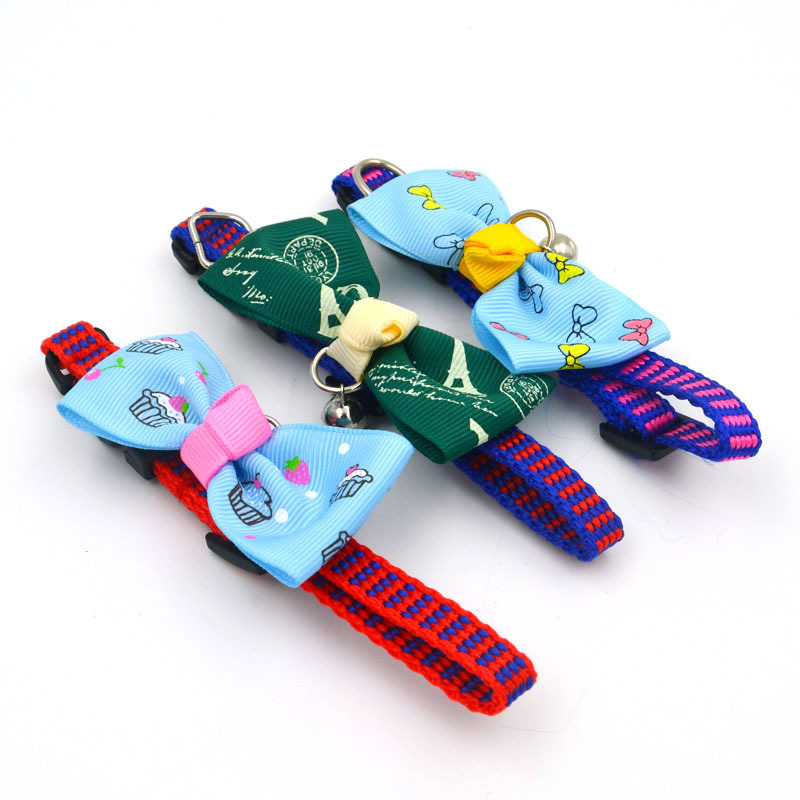 Pet Tie Collar Bow Dog Cat Bow Tie Ornaments Teddy/Pomeranian Dressing Accessories