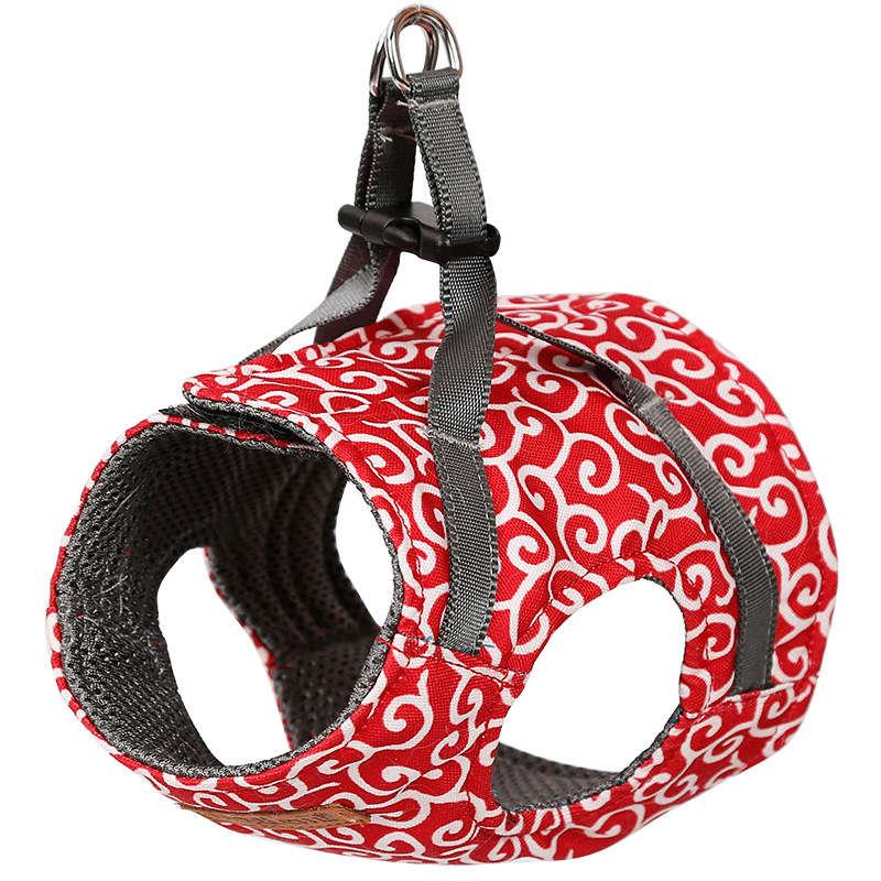 Cat Hand Holding Rope Chest Strap Cat Vest-Style Clothes Japanese Style Anti-Break Tie Cat Dog Chain Cat Rope