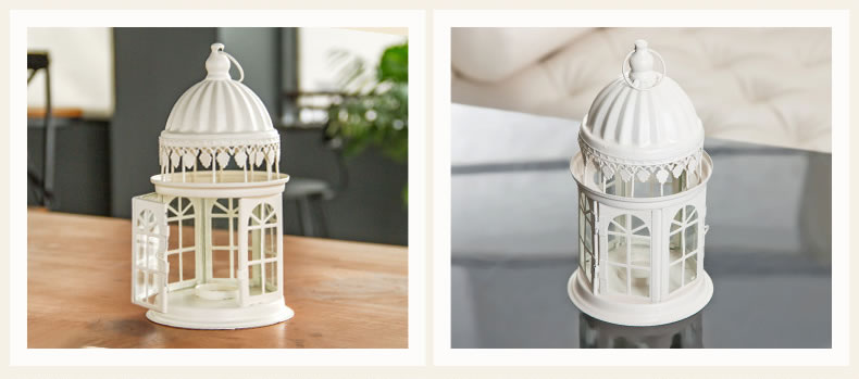 European Style Retro Iron Art Windproof Glass Wedding Storm Lantern Bird Cage Candle Holders Barn Lantern Gift Wedding Romantic Ornaments European Style Retro Iron Art Windproof Glass Wedding Storm Lantern Bird Cage Candle Holders Barn Lantern Gift Wedding Romantic Ornaments