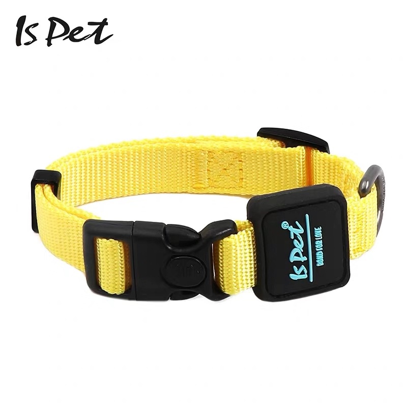 ISPET dog collar leash adjustable teddy small medium sized golden retriever dog chain large dog pet supplies