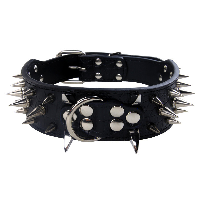 Wolf Tooth Spike Pet Collar Rivet Dog Collar Bully Collar Large Dog Dog Harness Amazon Hot Dog Leash