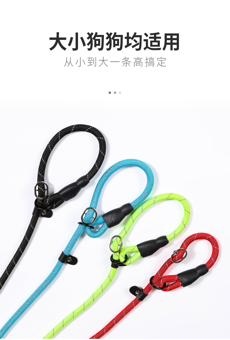 P Chain Leash Pet Collar Dog Chain Set Multi-Size Non-Holding Hand Walking Dog Leash Factory Wholesale P Chain Leash Pet Collar Dog Chain Set Multi-Size Non-Holding Hand Walking Dog Leash Factory Wholesale